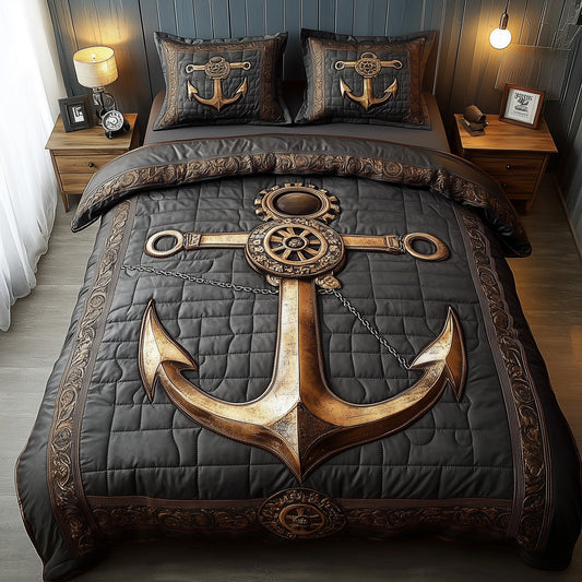 Nautical Anchor Duvet Cover Set GFTOTP15592