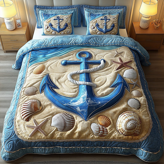 Nautical Anchor Duvet Cover Set GFTOTP15594