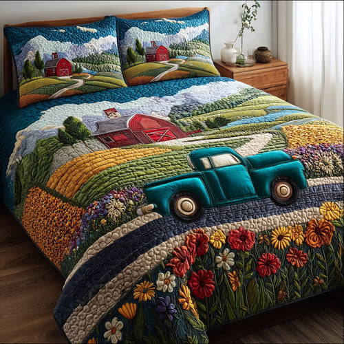 Spring Farmhouse Duvet Cover Set GFTOTP15609