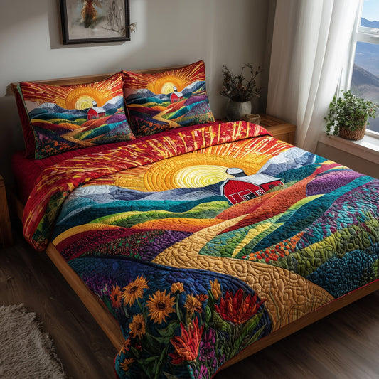 Spring Farmhouse Duvet Cover Set GFTOTP15613