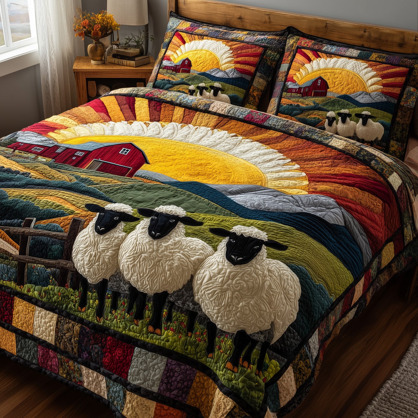 Spring Farmhouse Duvet Cover Set GFTOTP15614