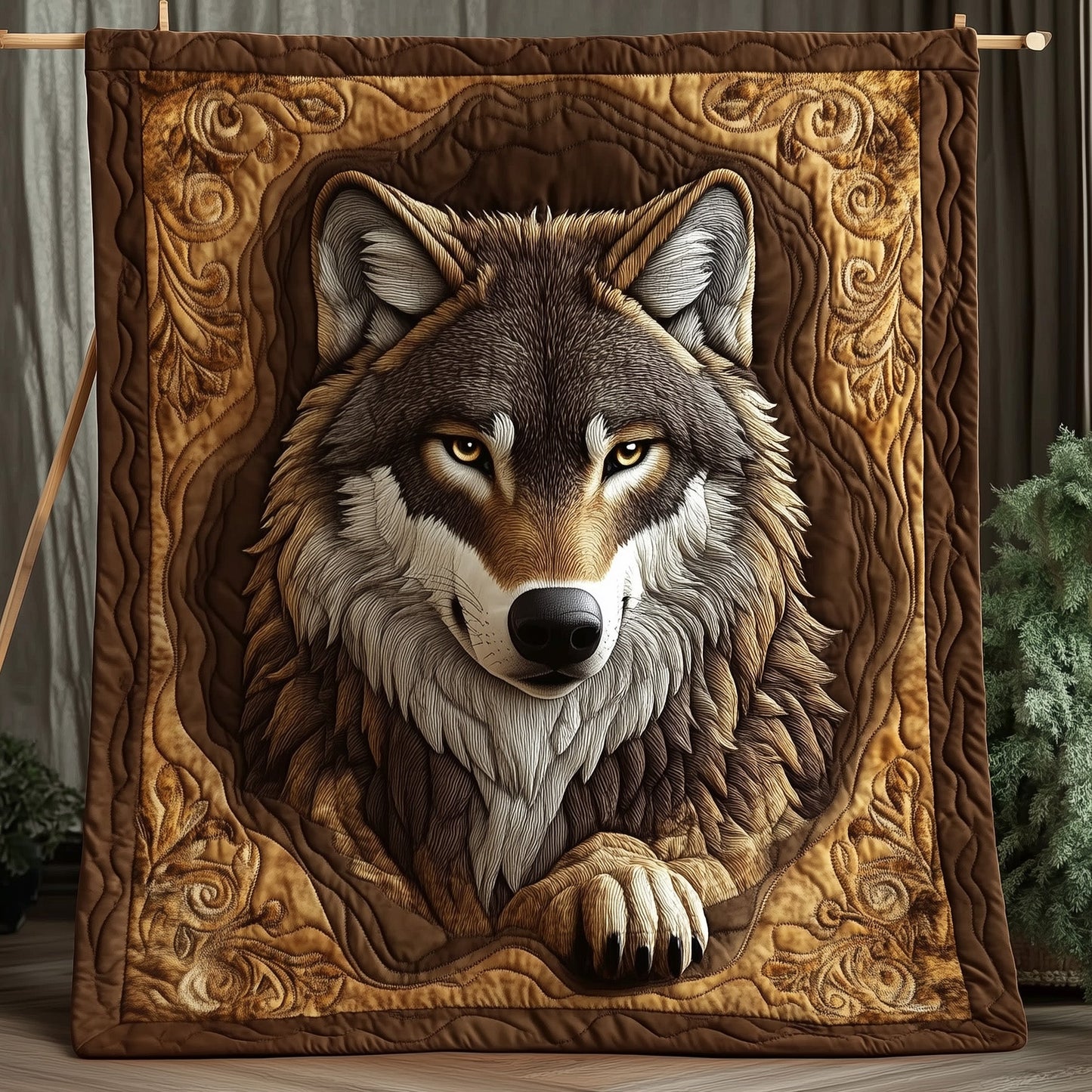 Wild Majesty Quilted Blanket GFTOTP15690