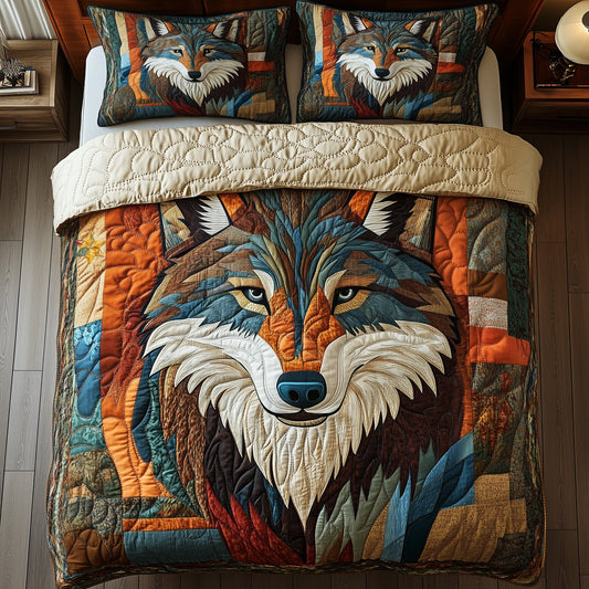 Lone Guardian 3-Piece Quilted Bedding Set GFTOTP15696