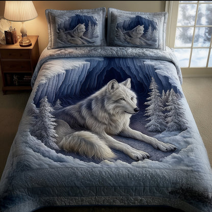 Lone Guardian 3-Piece Quilted Bedding Set GFTOTP15700