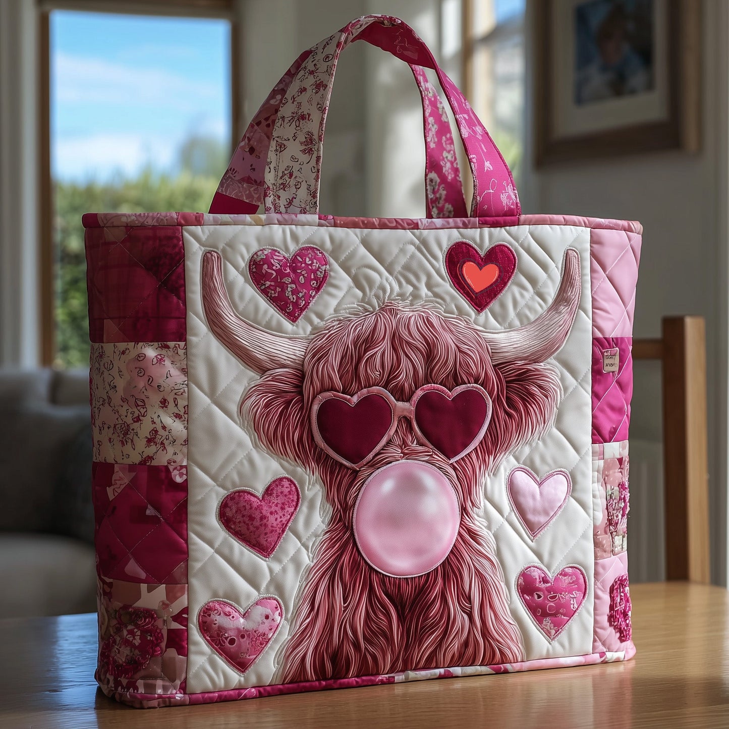 Sweet Reverie Quilted Tote Bag GFTOTP15720