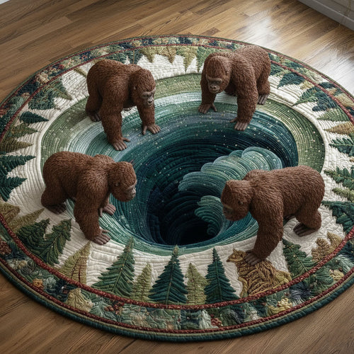 Wilderness Myth Quilted Round Mat GFTOTP15726