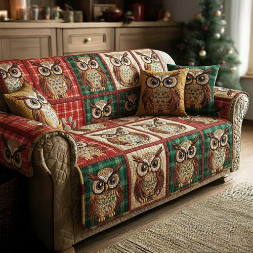 Wise Wings Quilted Sofa Cover GFTOTP15730