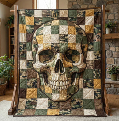 Mystic Skull Quilted Blanket GFTOTP15735
