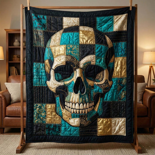 Mystic Skull Quilted Blanket GFTOTP15738