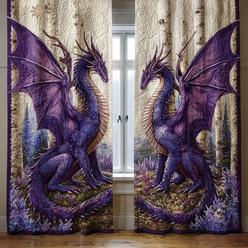 Ancient Guardian Quilted Curtains GFTOTP15782