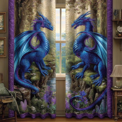 Ancient Guardian Quilted Curtains GFTOTP15786