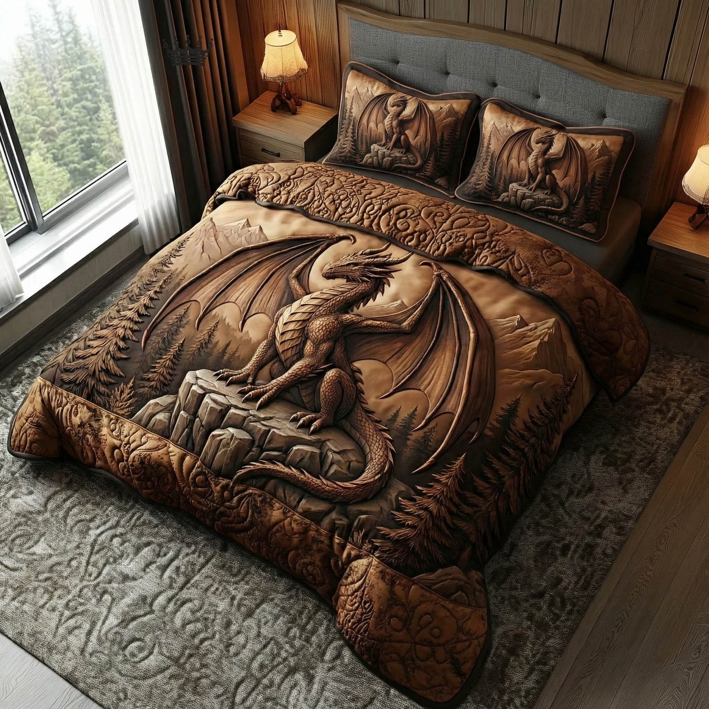 Ancient Inferno Duvet Cover Set GFTOTP15801