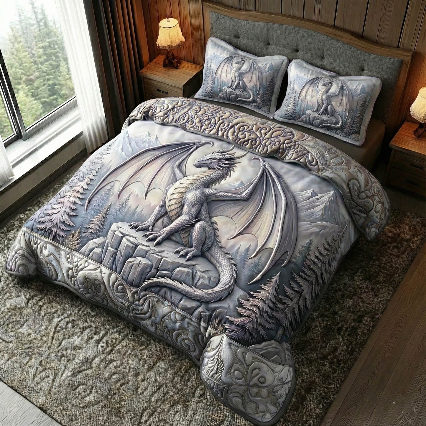 Ancient Inferno Duvet Cover Set GFTOTP15802