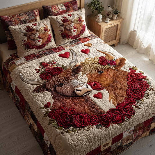 Sweet Union 3-Piece Quilted Bedding Set GFTOTP15822