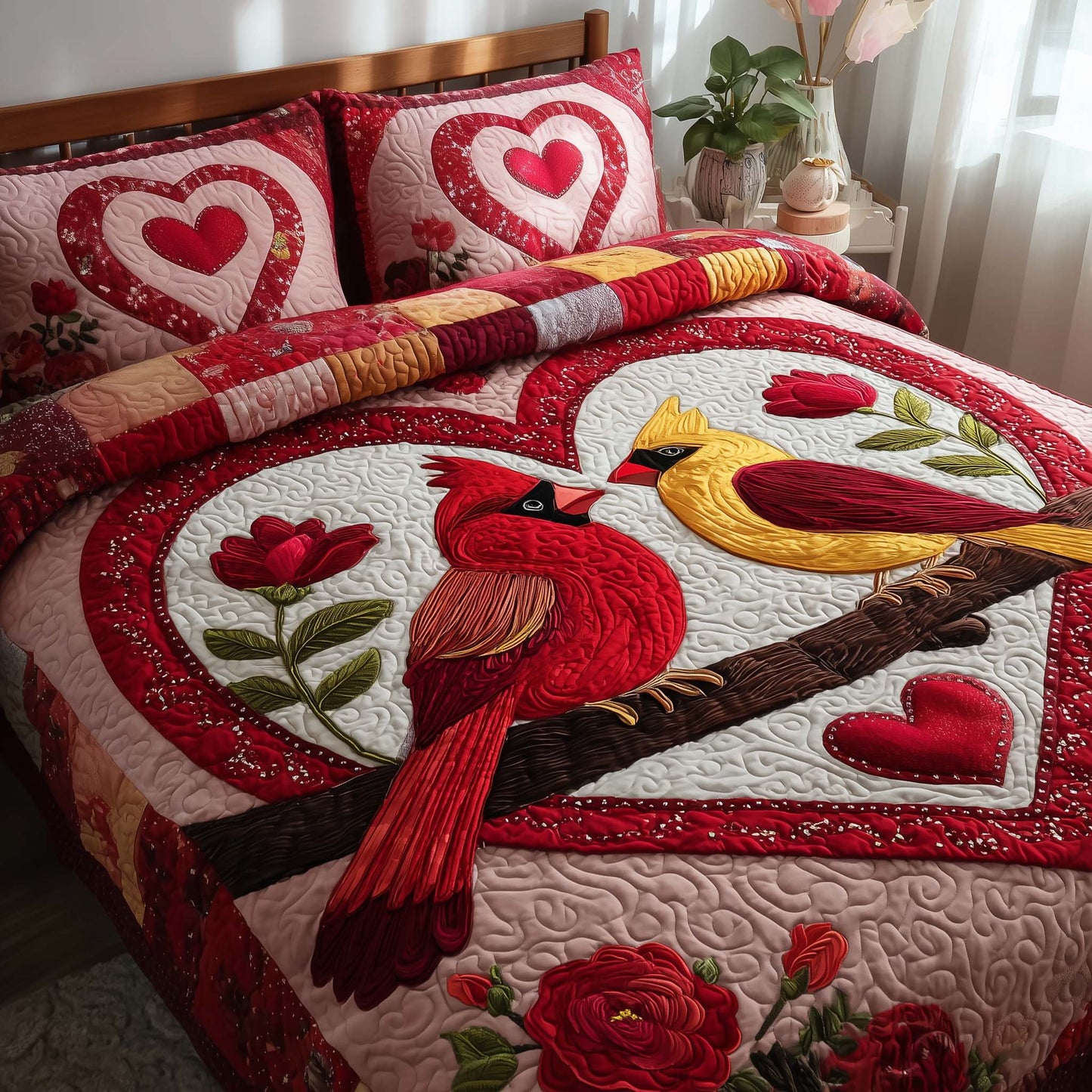 Sweet Union 3-Piece Quilted Bedding Set GFTOTP15825