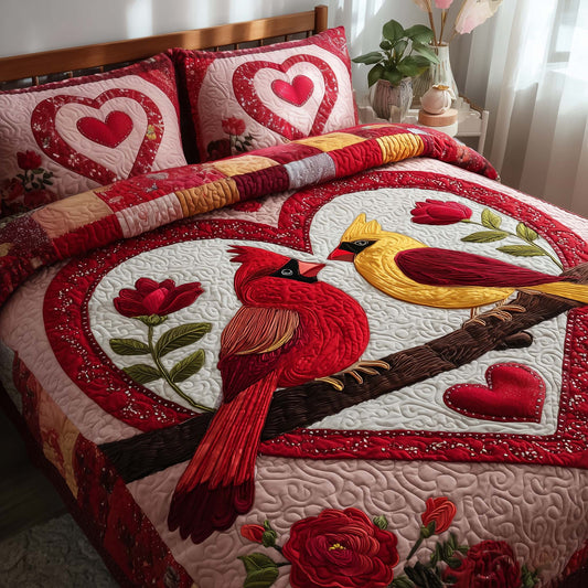 Sweet Union 3-Piece Quilted Bedding Set GFTOTP15825