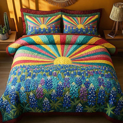 LoneStar Meadow 3-Piece Quilted Bedding Set GFTOTP15863