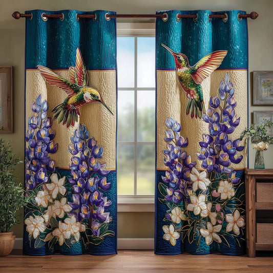 Petal Whispers Quilted Curtains GFTOTP15880