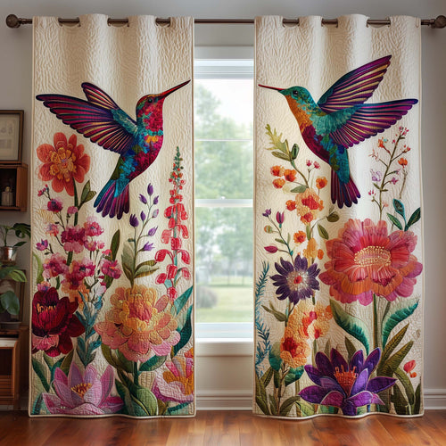 Petal Whispers Quilted Curtains GFTOTP15883