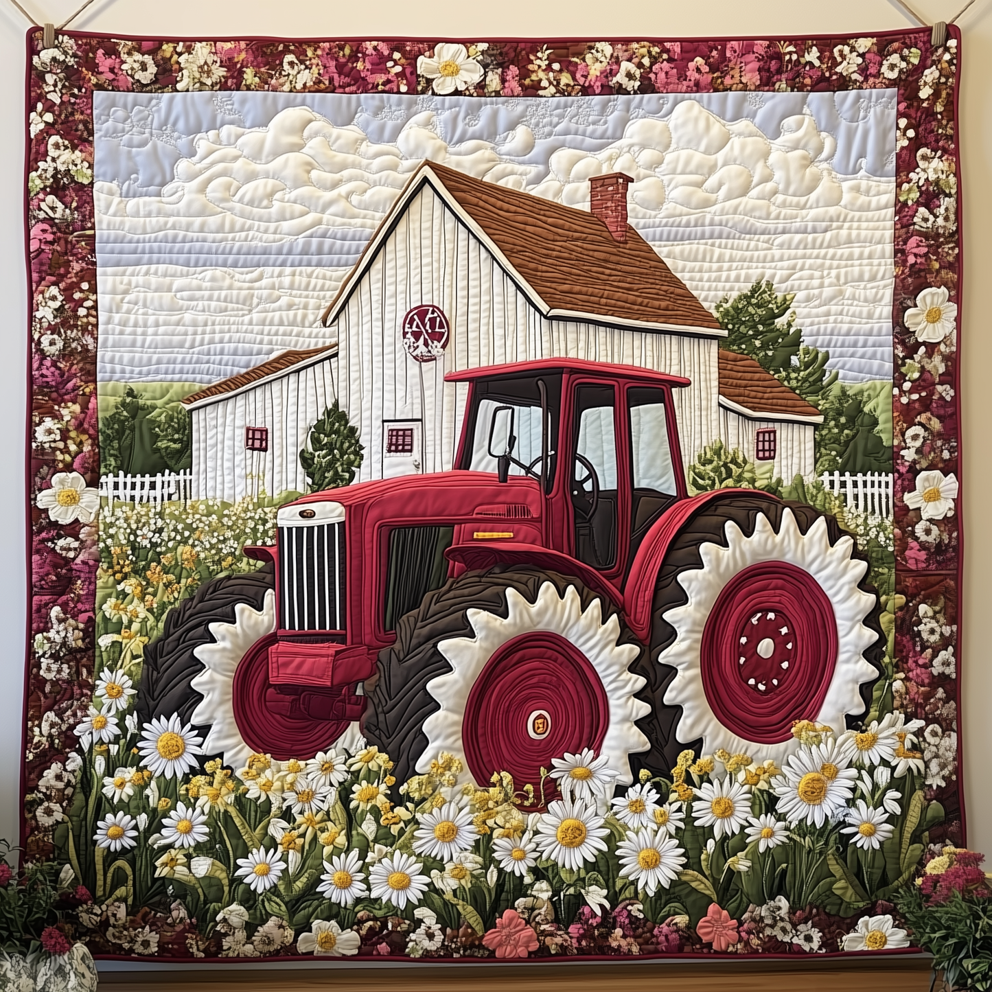 Peaceful Farmhouse Quilted Blanket GFTOTP1588