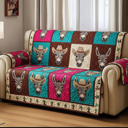 Dusty Hooves Quilted Sofa Cover GFTOTP15900