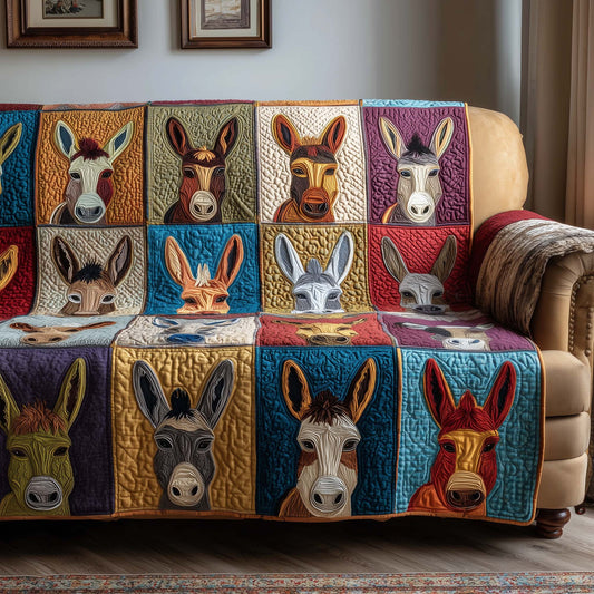 Confetti Hooves Quilted Sofa Cover GFTOTP15904