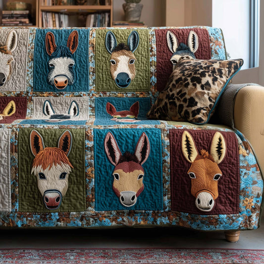 Confetti Hooves Quilted Sofa Cover GFTOTP15906