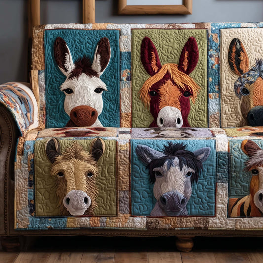 Confetti Hooves Quilted Sofa Cover GFTOTP15907