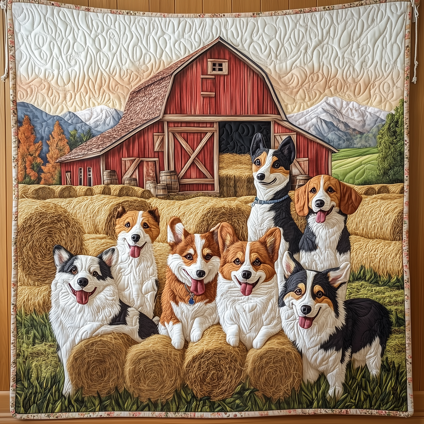 Peaceful Farmhouse Quilted Blanket GFTOTP1590