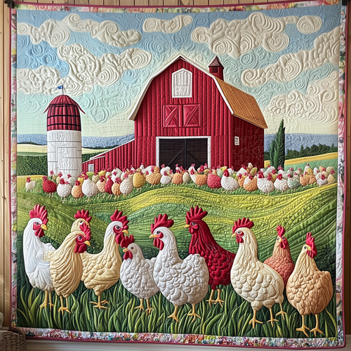 Peaceful Farmhouse Quilted Blanket GFTOTP1592