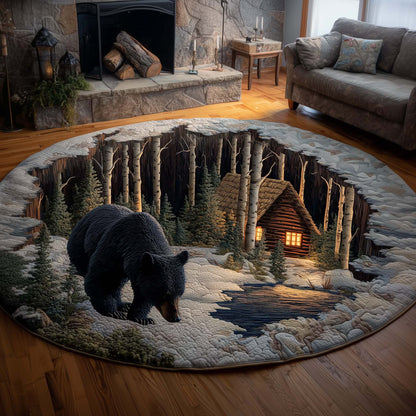Forest Guardian Quilted Round Mat GFTOTP15932