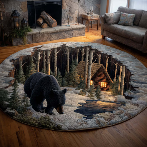 Forest Guardian Quilted Round Mat GFTOTP15932
