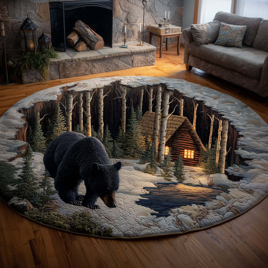 Forest Guardian Quilted Round Mat GFTOTP15932