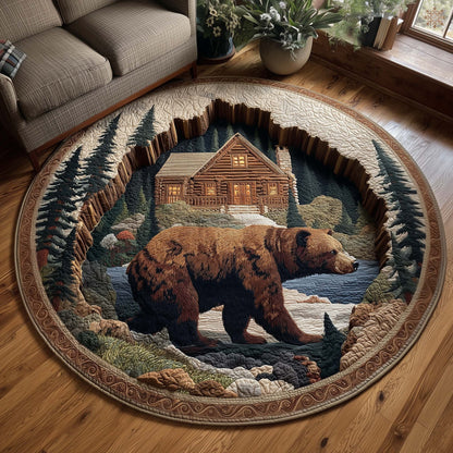 Forest Guardian Quilted Round Mat GFTOTP15934