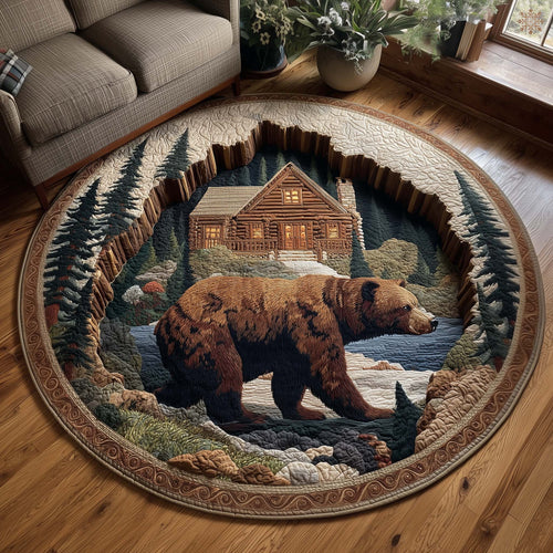 Forest Guardian Quilted Round Mat GFTOTP15934