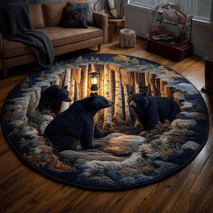 Forest Guardian Quilted Round Mat GFTOTP15936