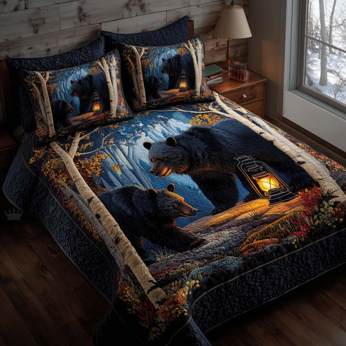 Forest Guardian 3-Piece Quilted Bedding Set GFTOTP15938