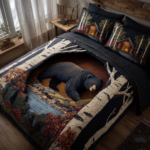 Forest Guardian 3-Piece Quilted Bedding Set GFTOTP15939