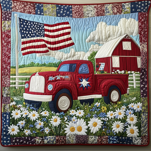 Peaceful Farmhouse Quilted Blanket GFTOTP1593