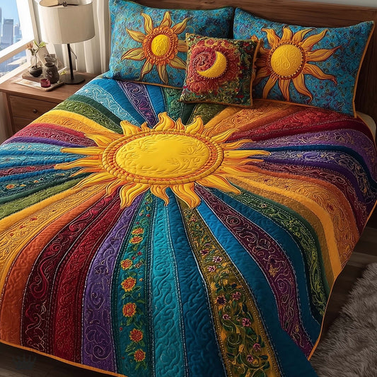 Golden Radiance Duvet Cover Set GFTOTP15943