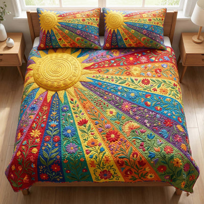 Golden Radiance Duvet Cover Set GFTOTP15944