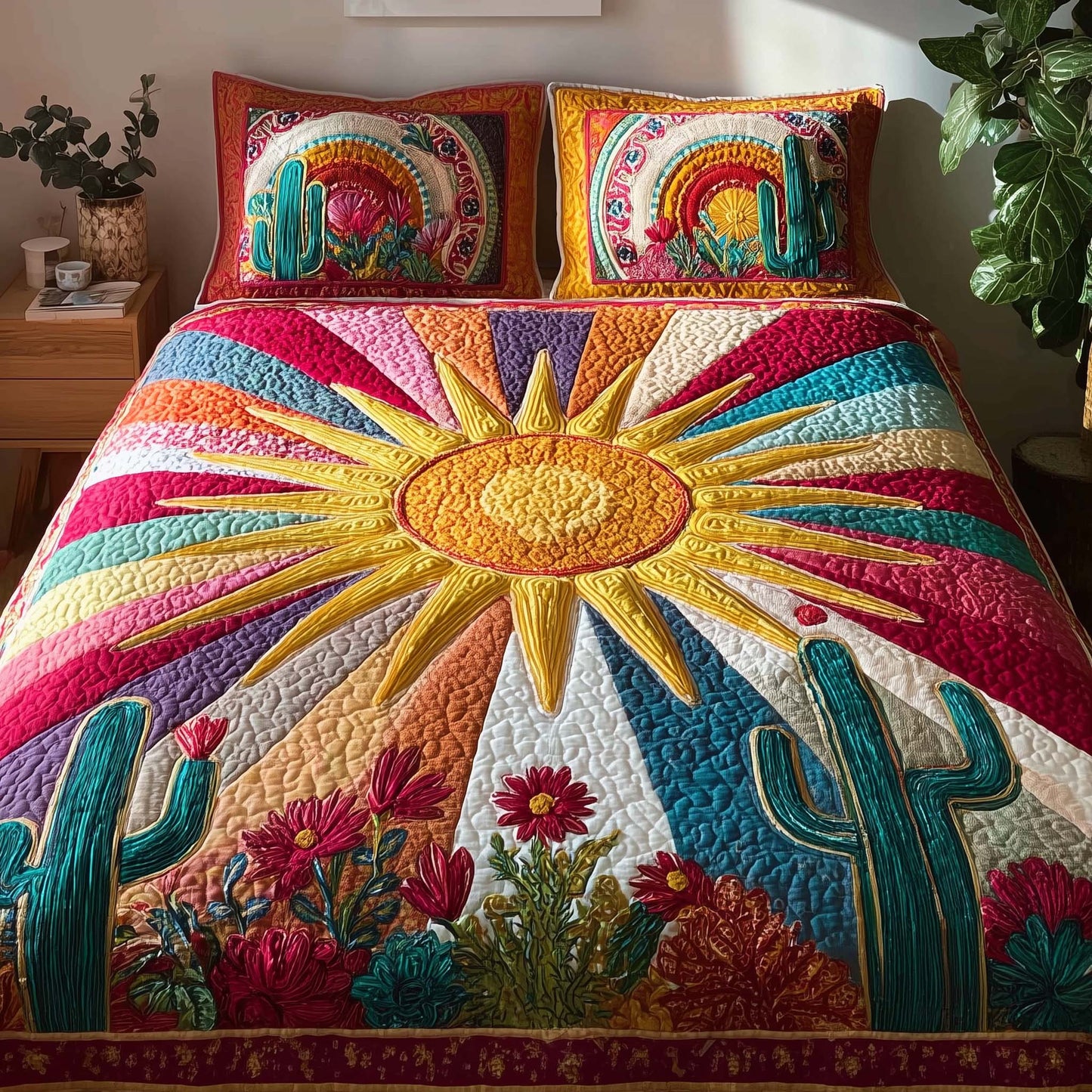 Golden Radiance Duvet Cover Set GFTOTP15946