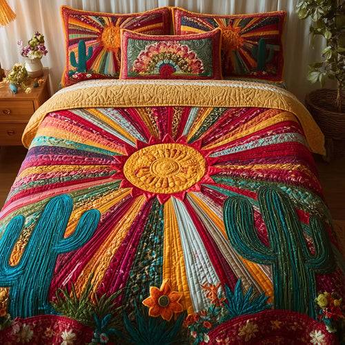 Golden Radiance Duvet Cover Set GFTOTP15947