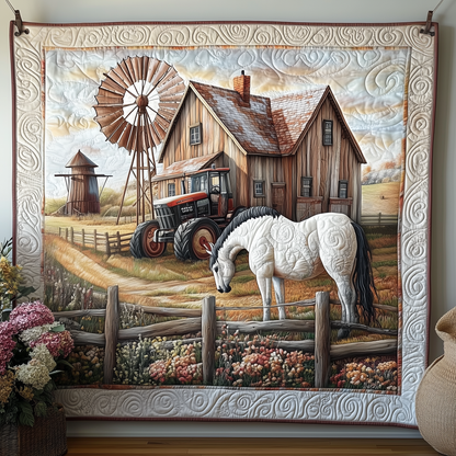 Peaceful Farmhouse Quilted Blanket GFTOTP1594