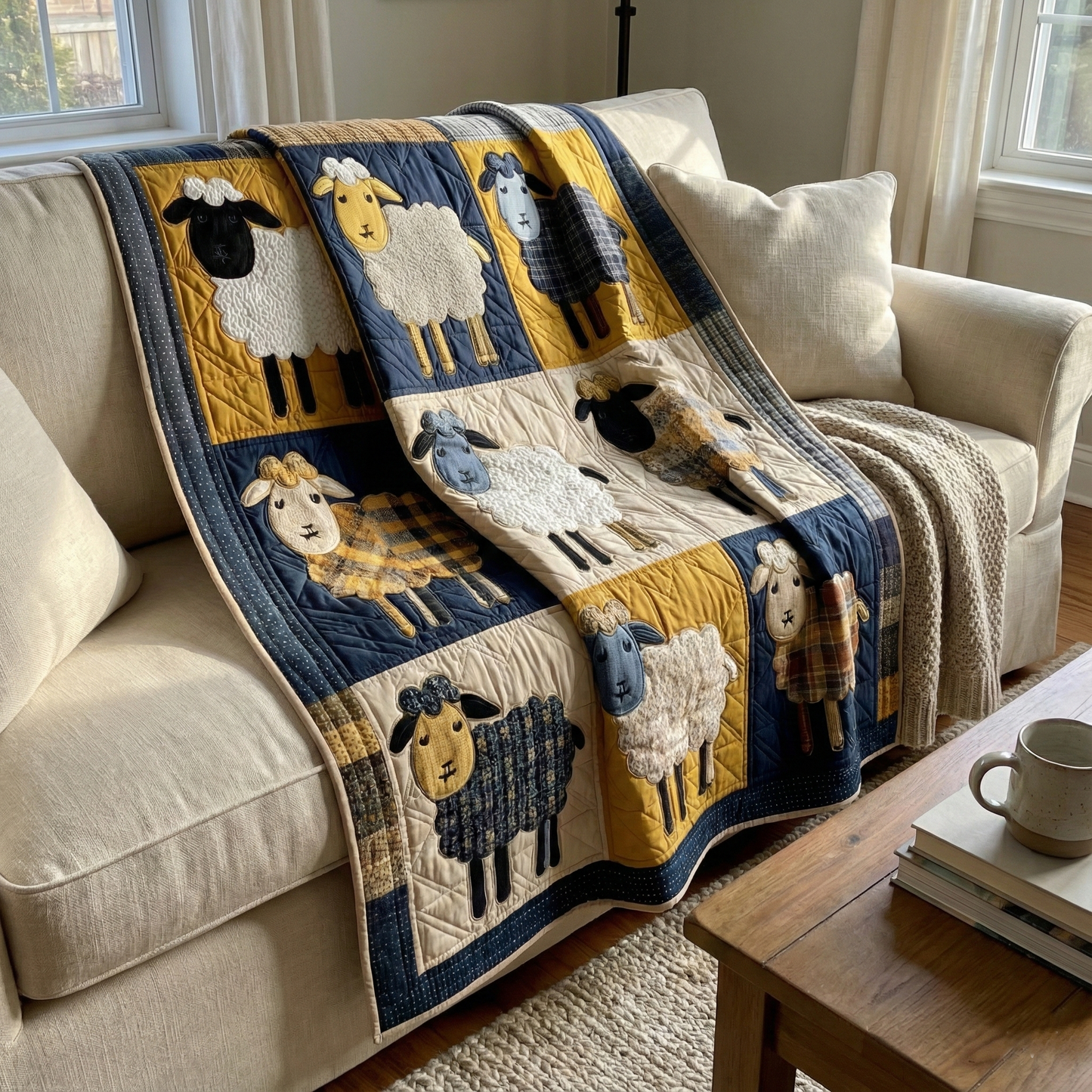 Willow Fluff Quilted Blanket GFTOTP15962