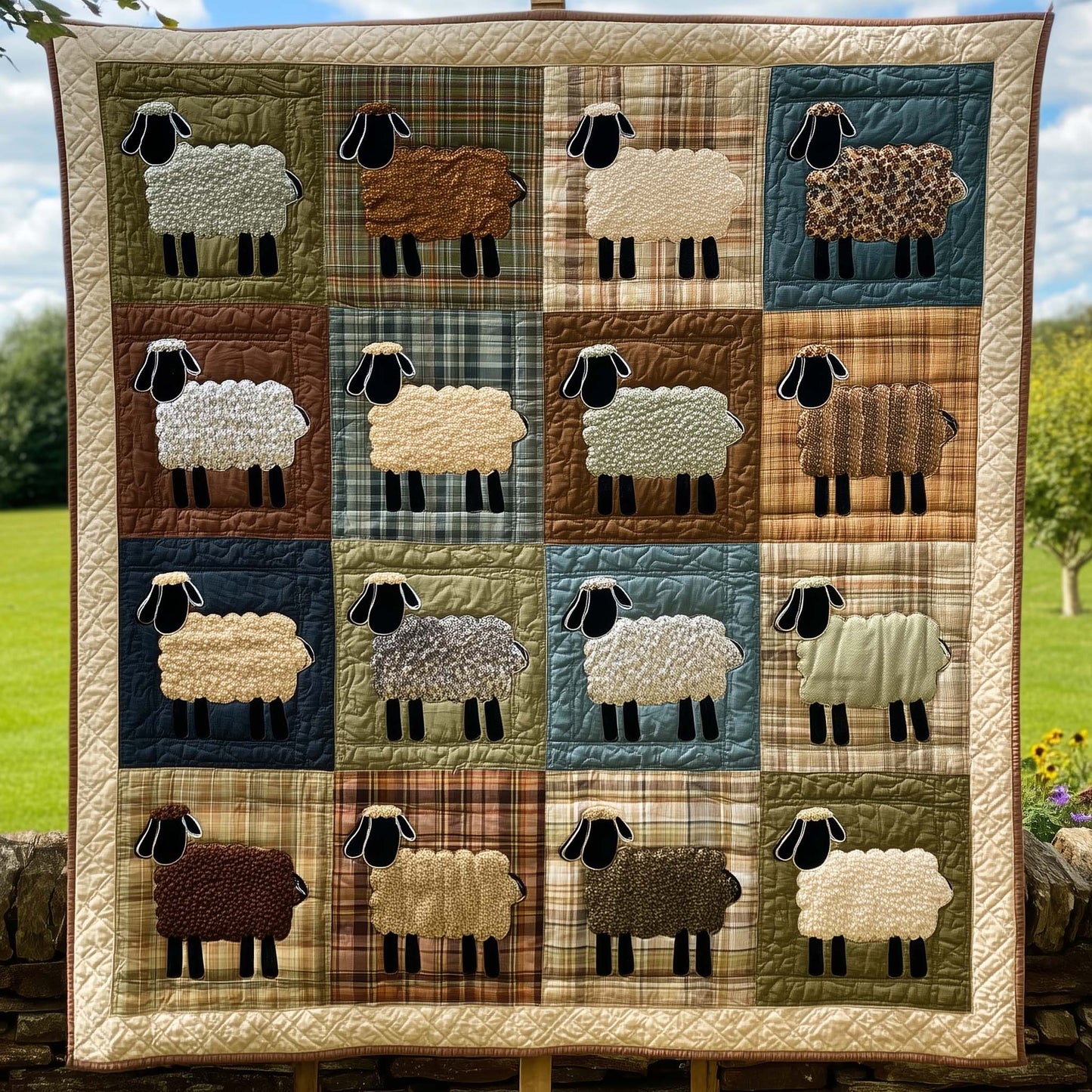 Willow Fluff Quilted Blanket GFTOTP15966