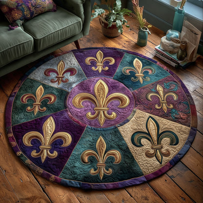 Confetti Royale Quilted Round Mat GFTOTP15974