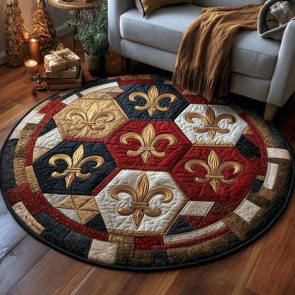 Confetti Royale Quilted Round Mat GFTOTP15977