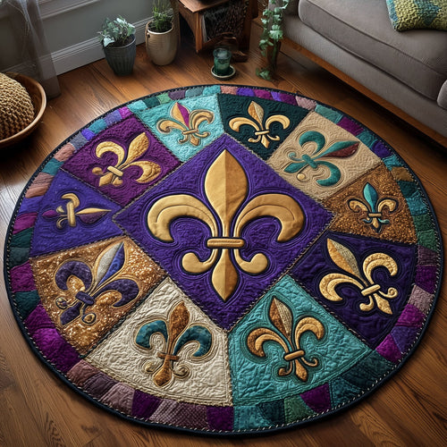 Confetti Royale Quilted Round Mat GFTOTP15978