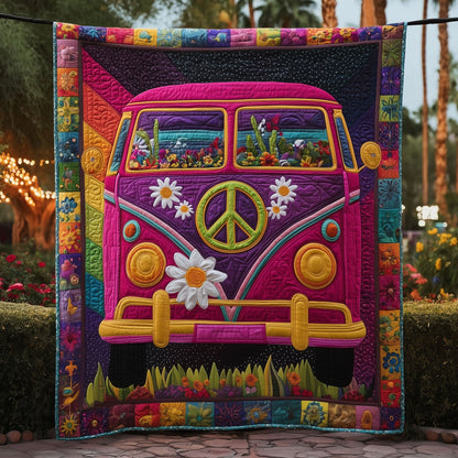 Hippie Van Quilted Blanket GFTOTP15987